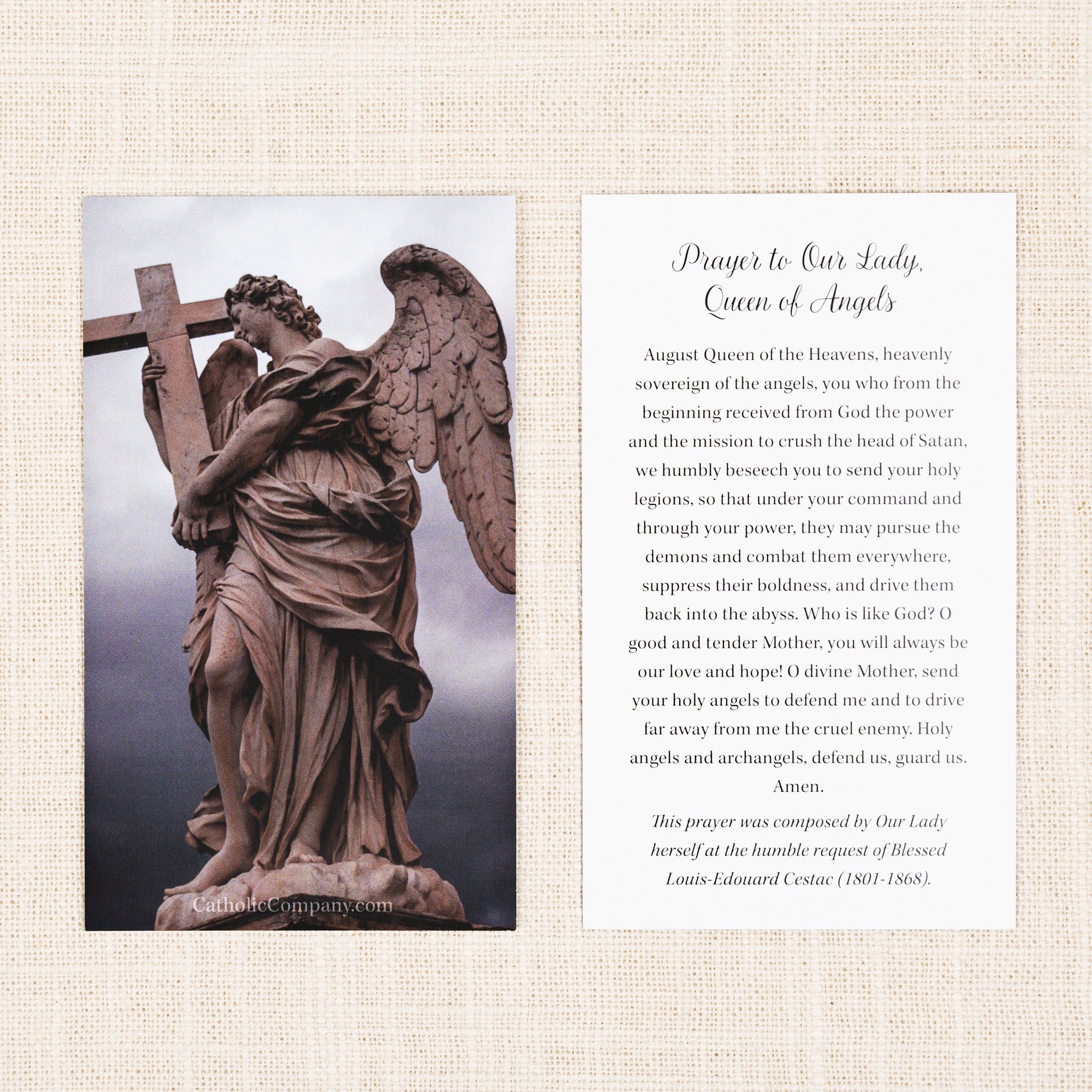Angels and the Supernatural Prayer Card