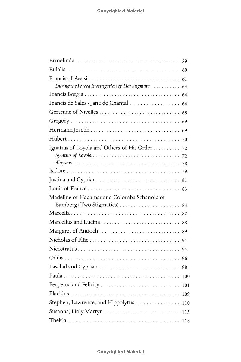 Scenes from the Lives of the Saints - The Visions of Blessed Anne Catherine Emmerich