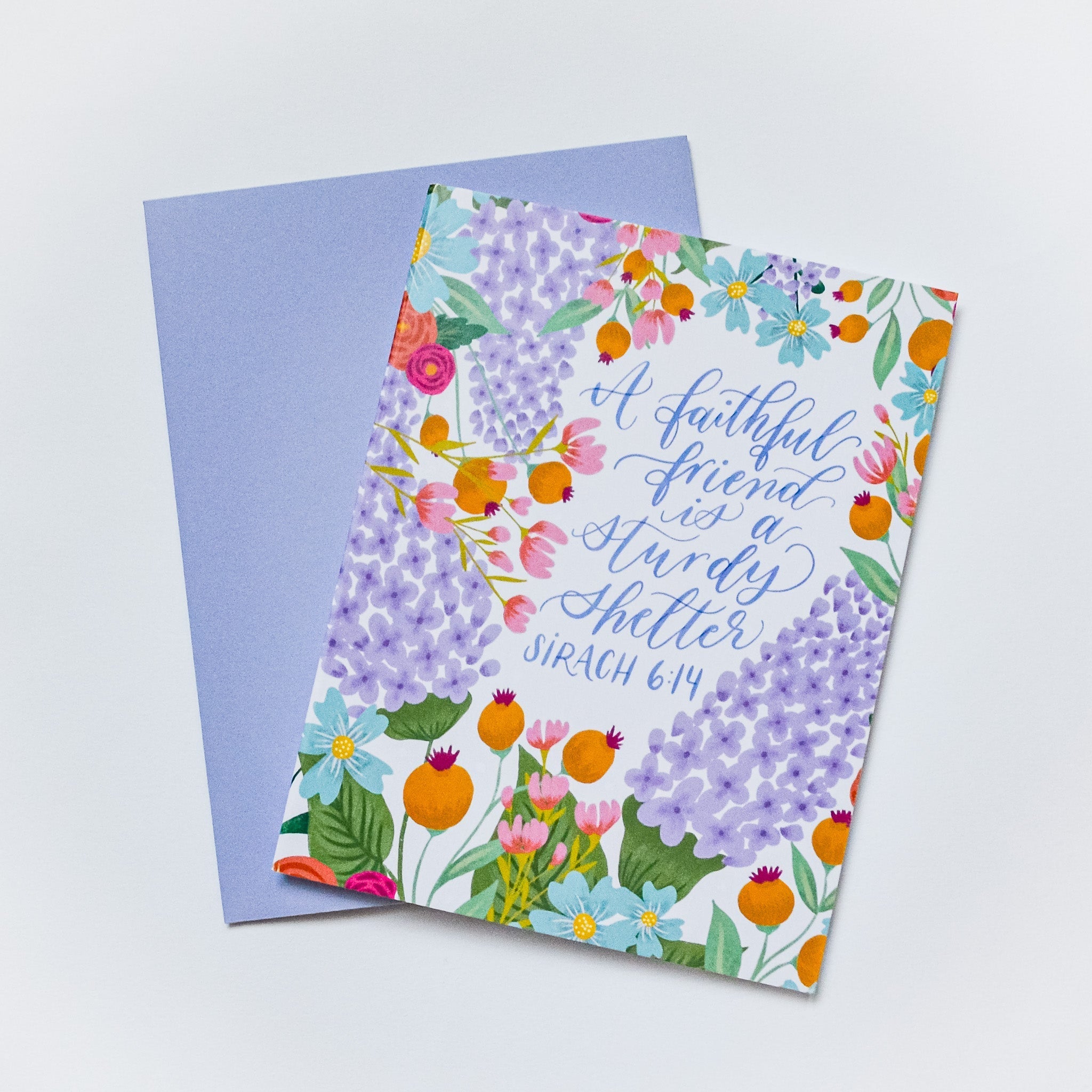 Catholic Friendship Greeting Card