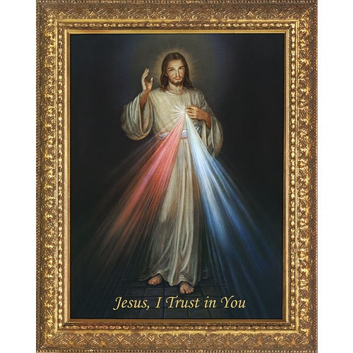 Divine Mercy Framed Print - 48" x 72"