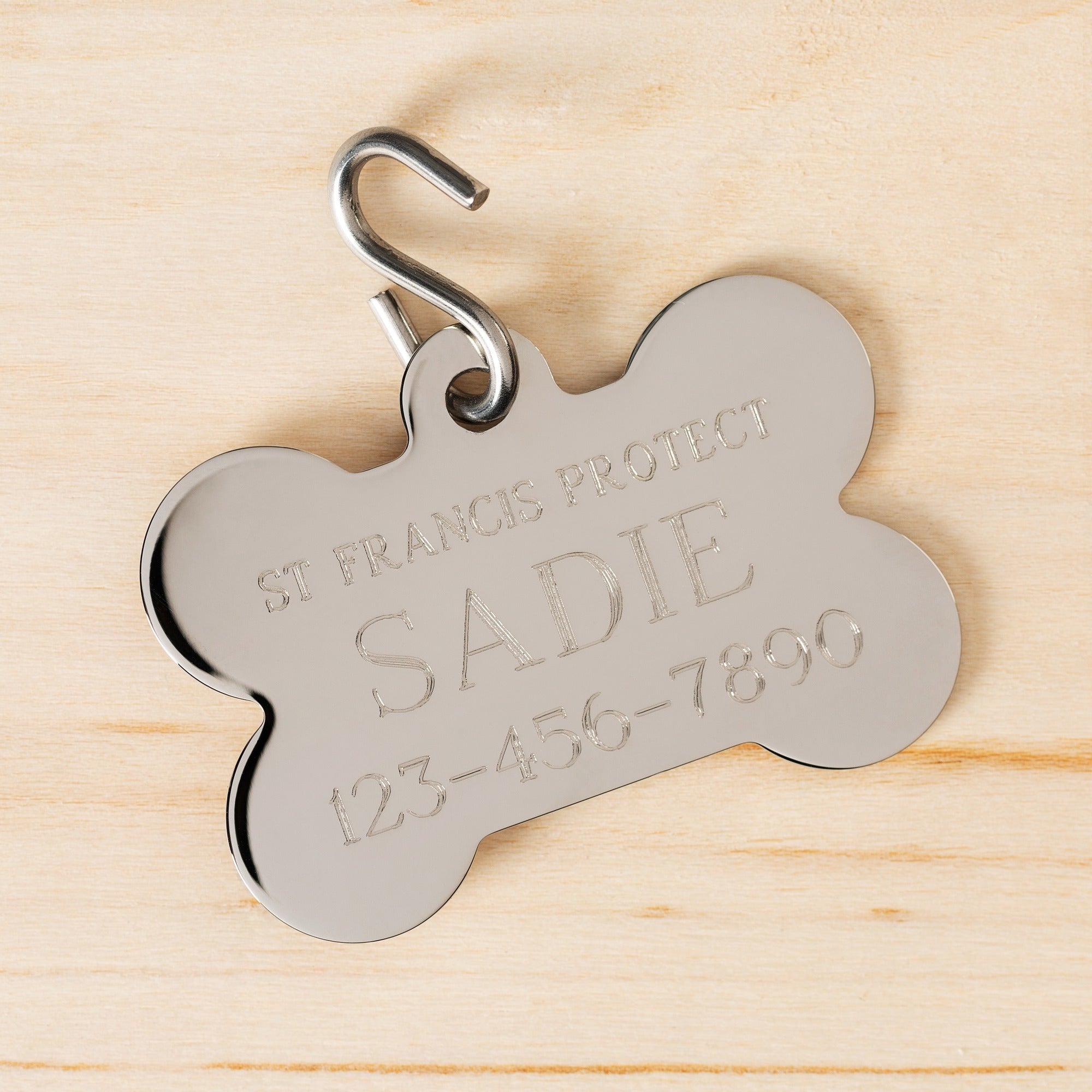 Personalized St Francis Pet Tag