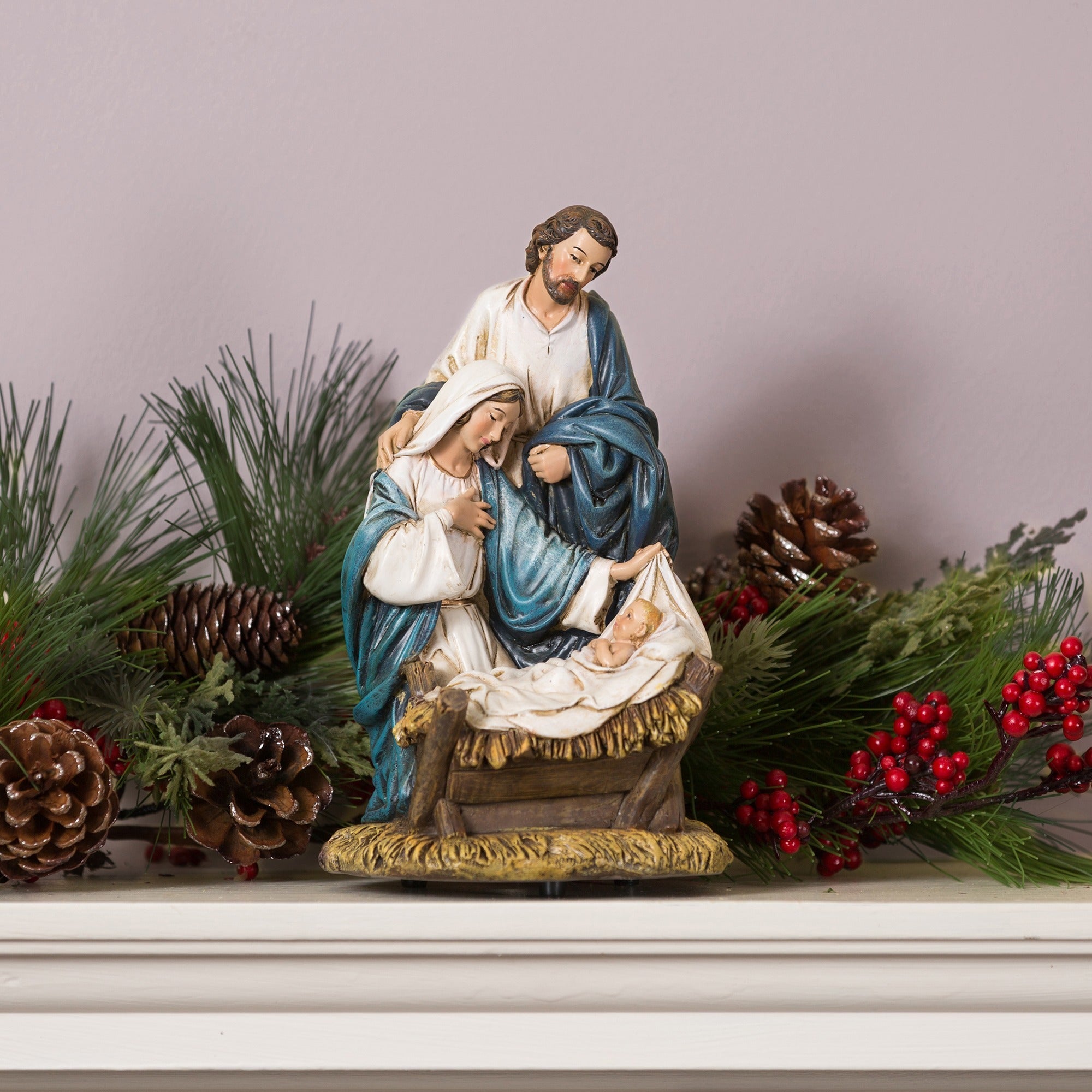 Holy Family Musical Figure