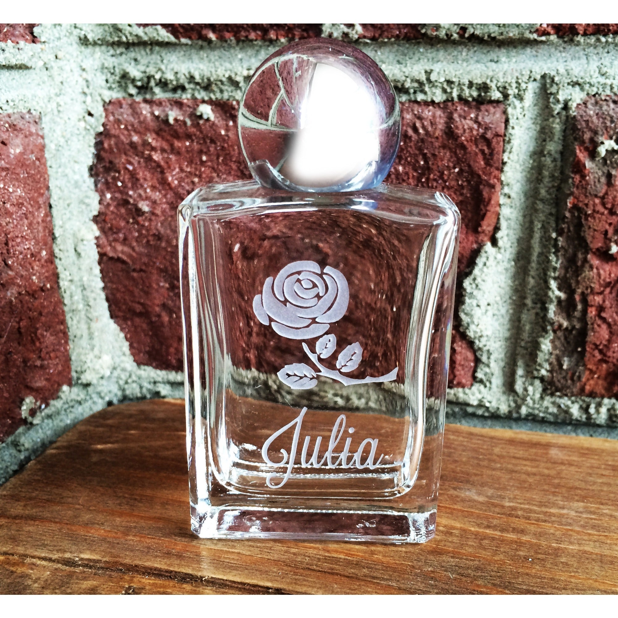 Personalized St. Therese Holy Water Bottle