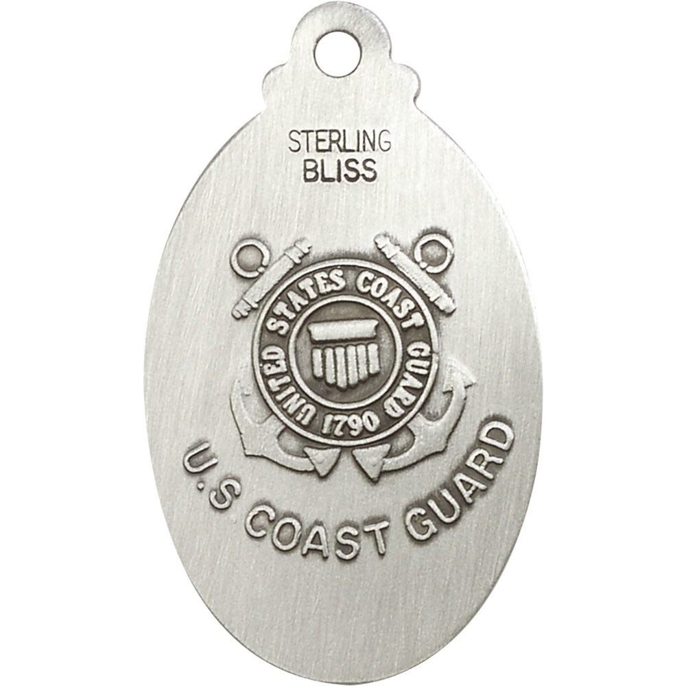 Sterling Silver St. Christopher Pendant / Coast Guard - 2509545
