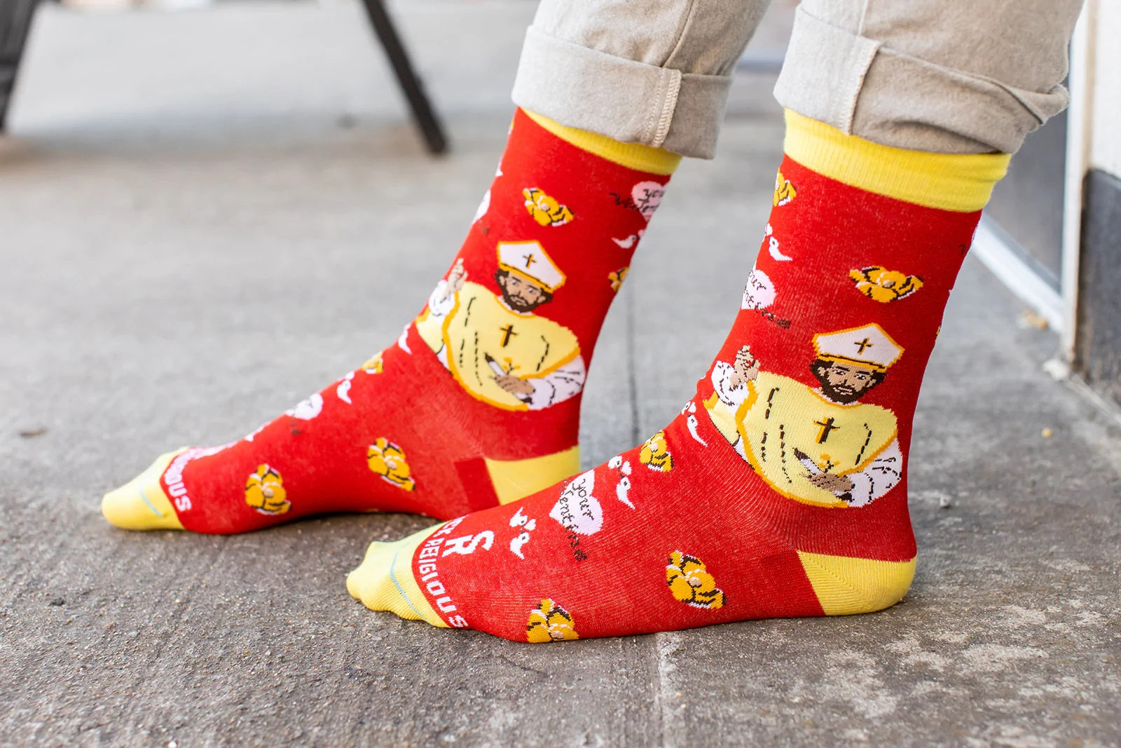 St. Valentine Adult Socks