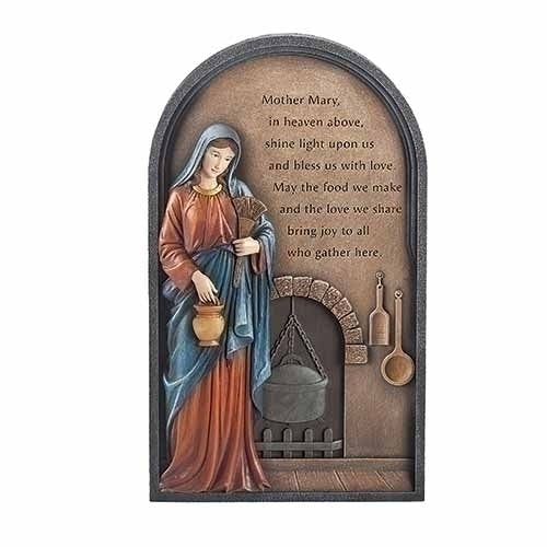Kitchen Madonna Wall Plaque