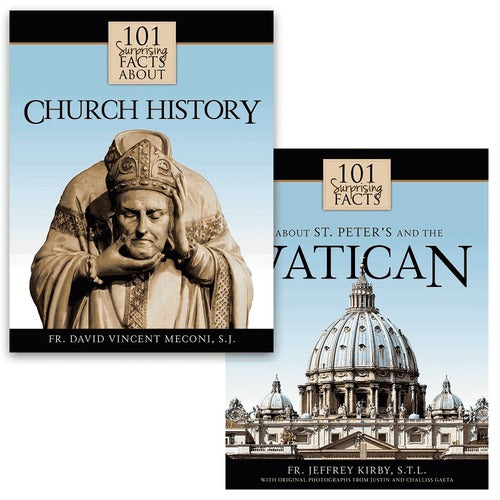 101 Surprising Facts About Church History & St. Peter's and the Vatican (2 Book Set)