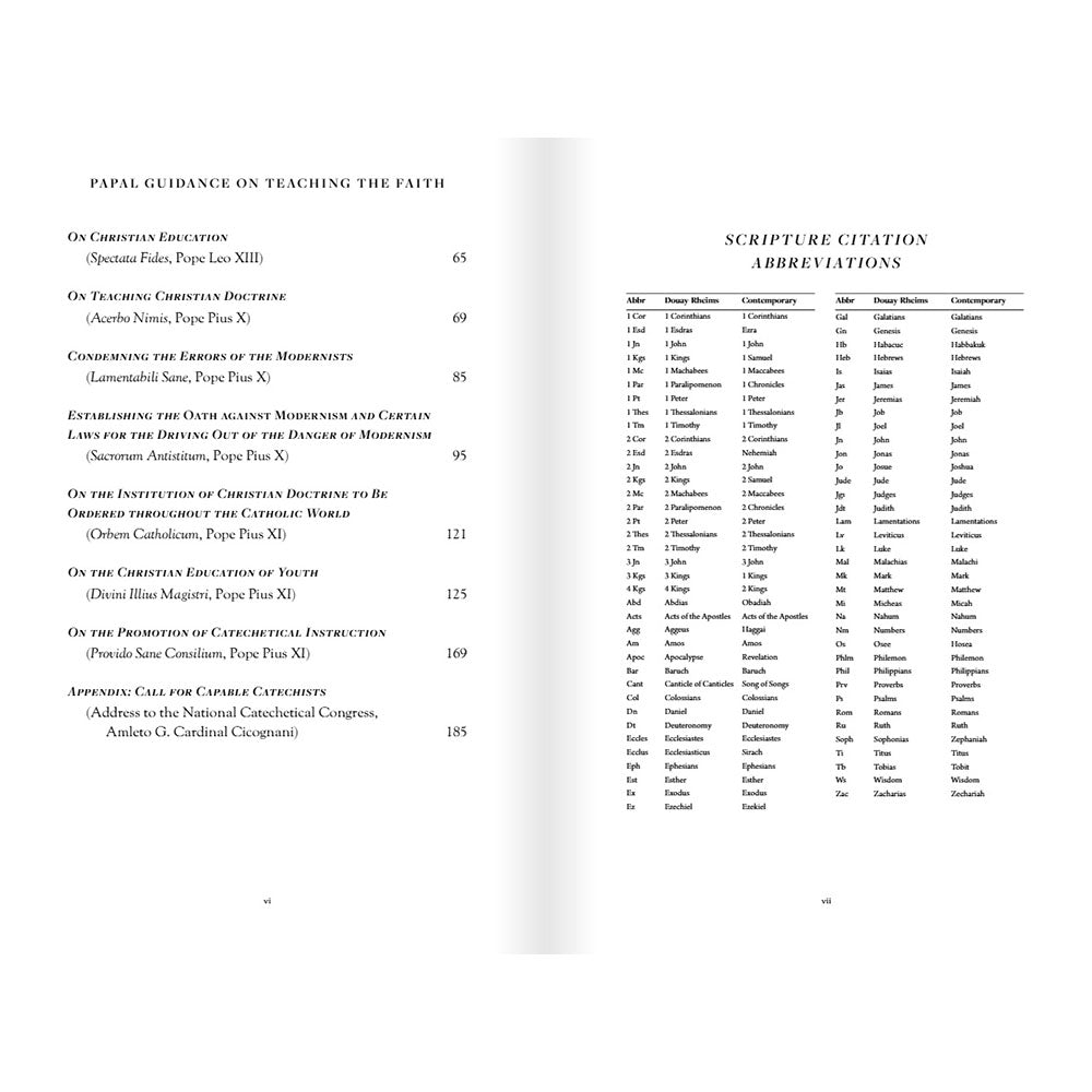 Papal Guidance on Teaching the Faith: 12 Timeless Documents on the Preservation of Doctrine