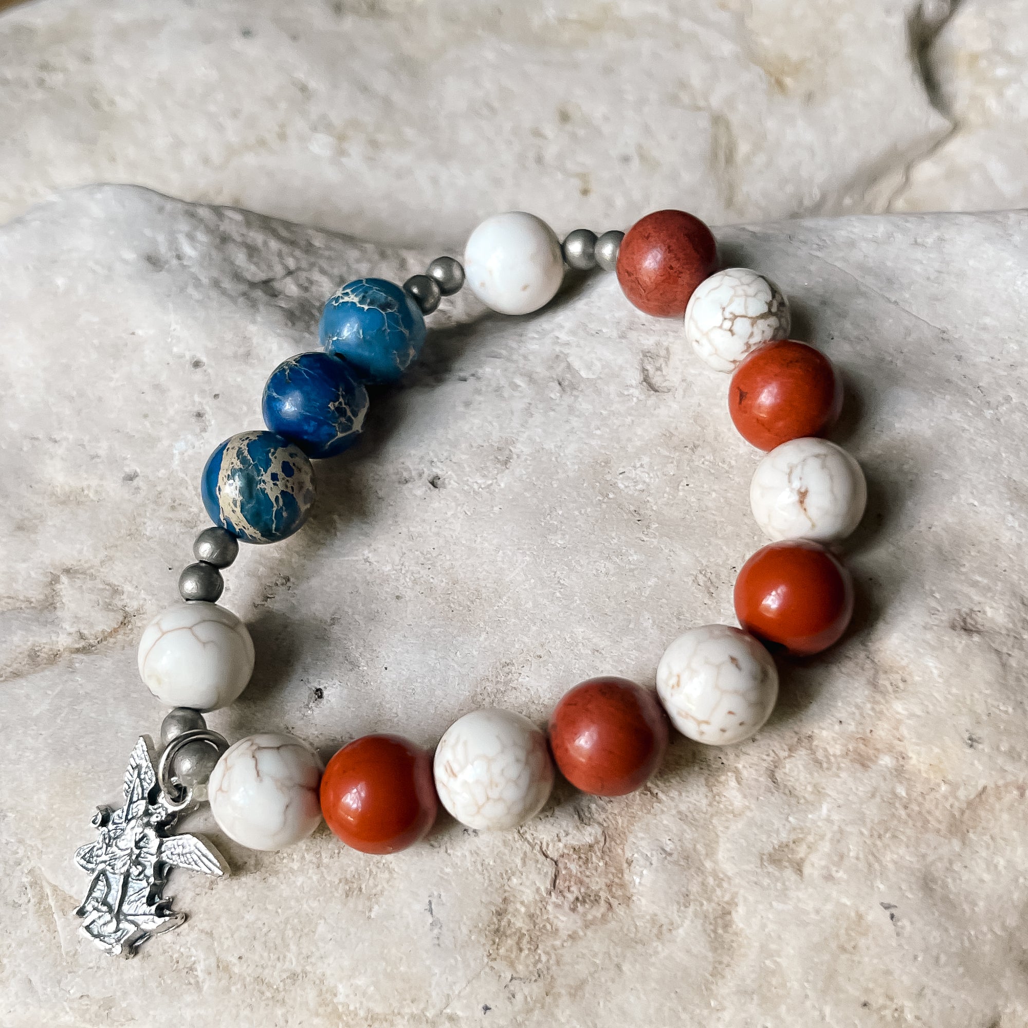 St. Michael America Rosary Bracelet