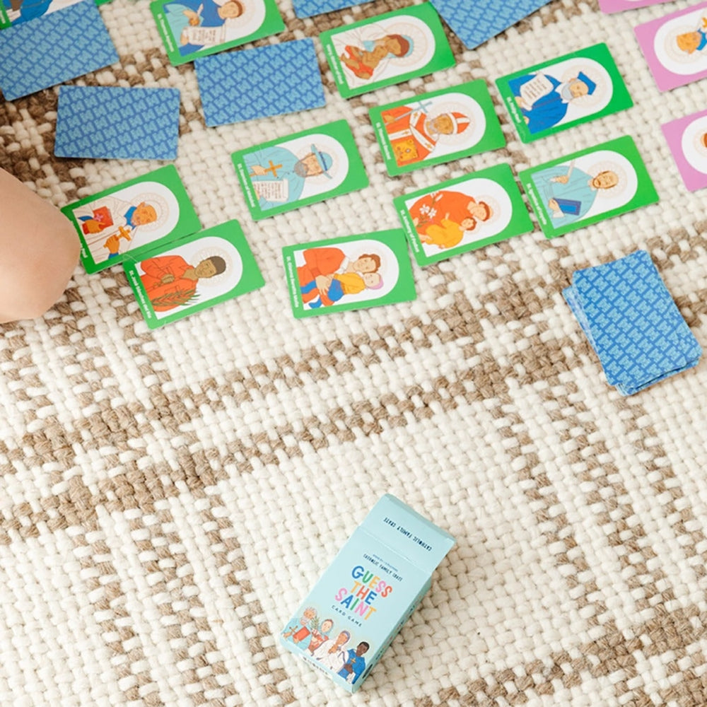 Guess the Saint Card Game