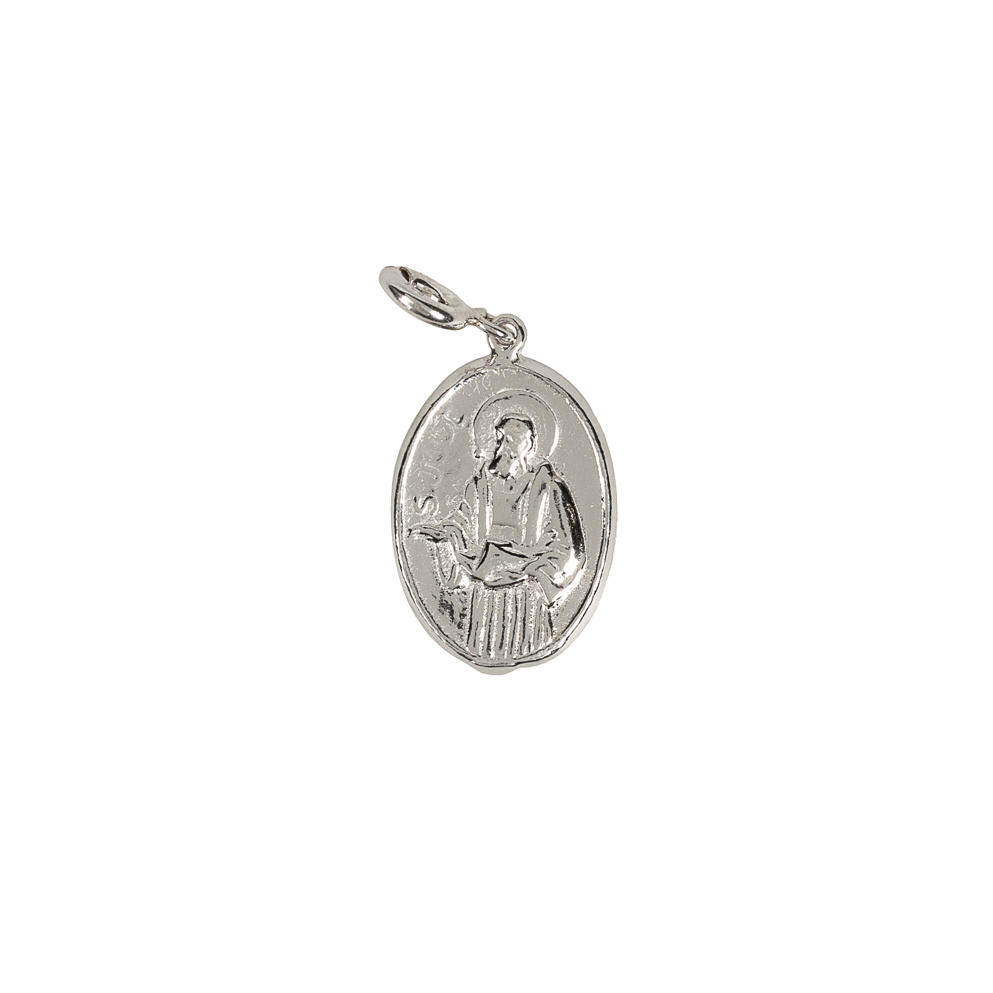Sterling Silver St. Jude Clip Charm