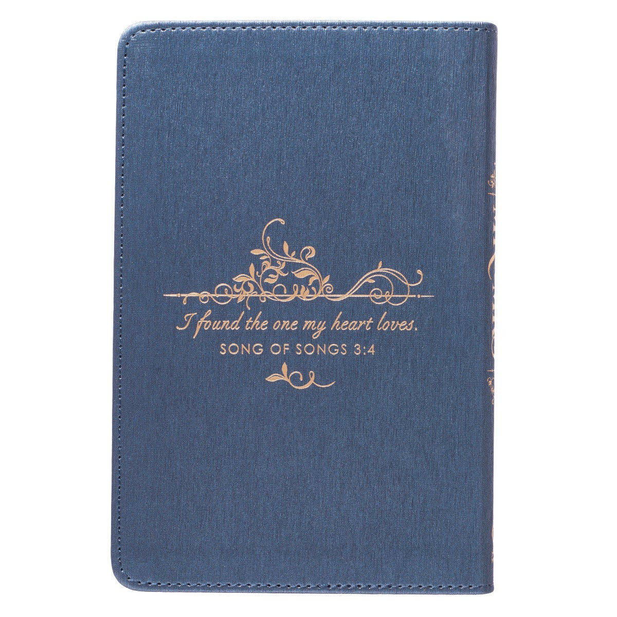 Mr. & Mrs. 366 Devotions for Couples - Blue Faux Leather