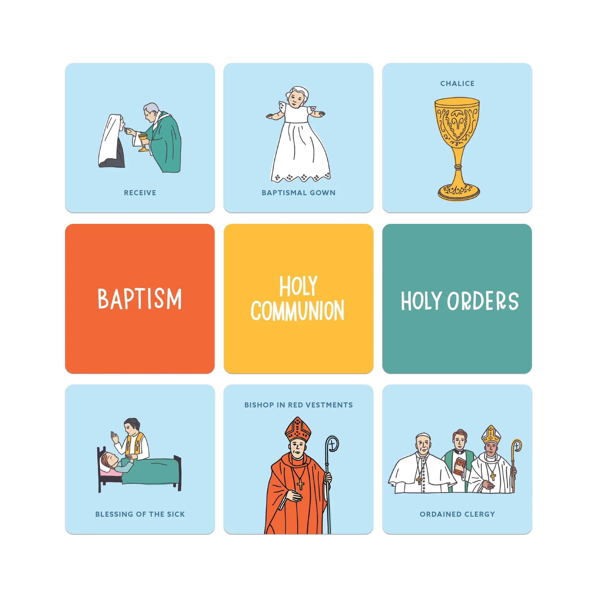Scrambled Sacraments Card Game
