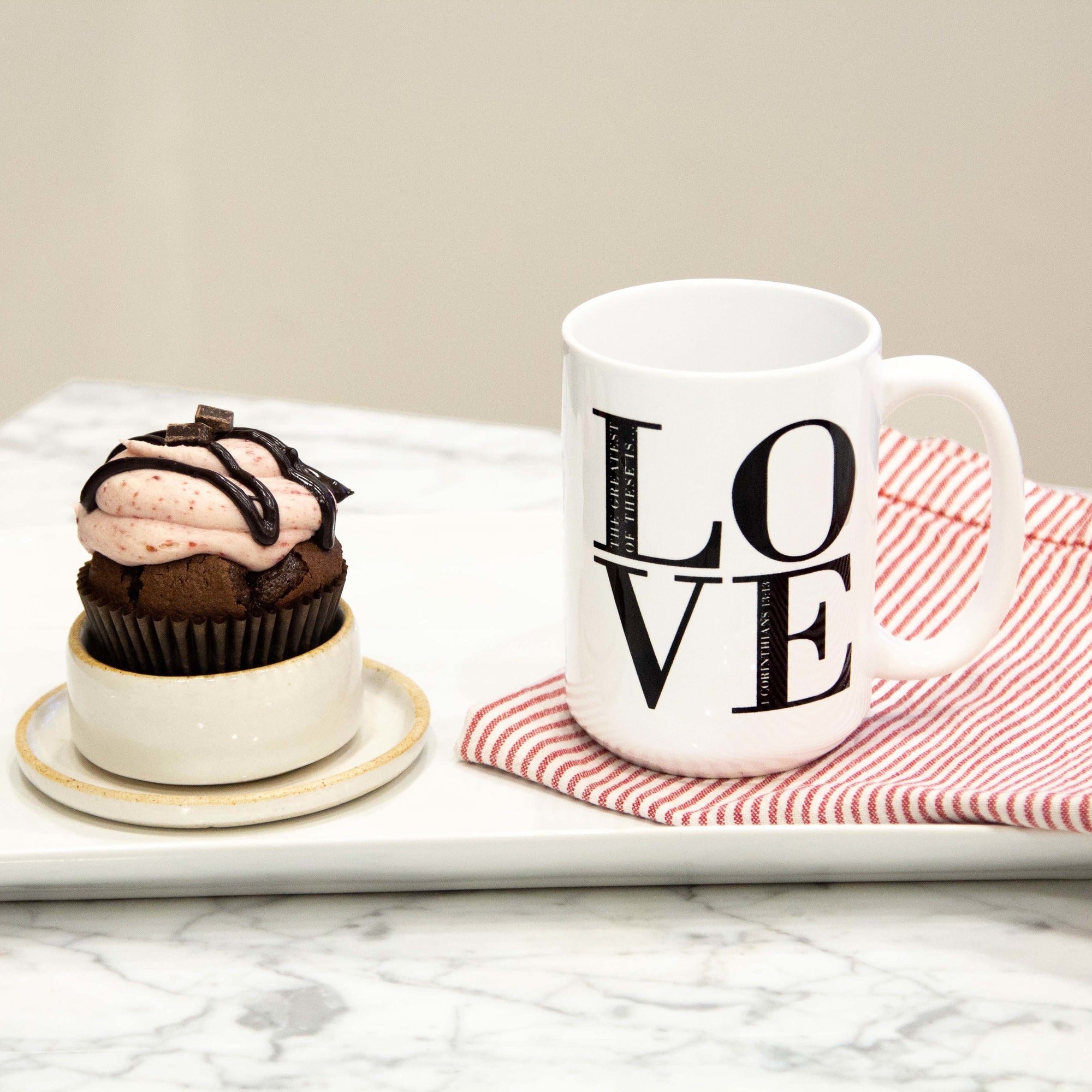 Square Letters "Love" Mug