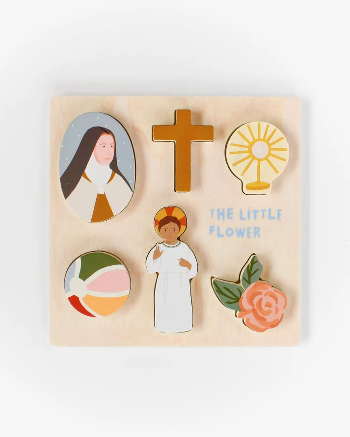 Be A Heart - St. Therese of Lisieux Wooden Puzzle
