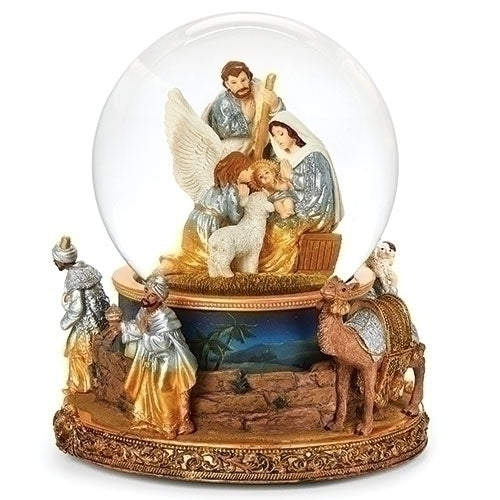 Rotating Musical Nativity Dome