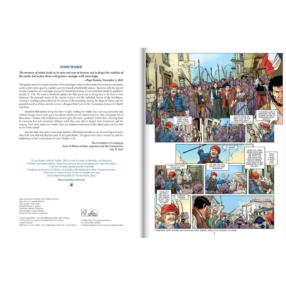 The Carmelites of Compiegne: Martyrs of the French Revolution