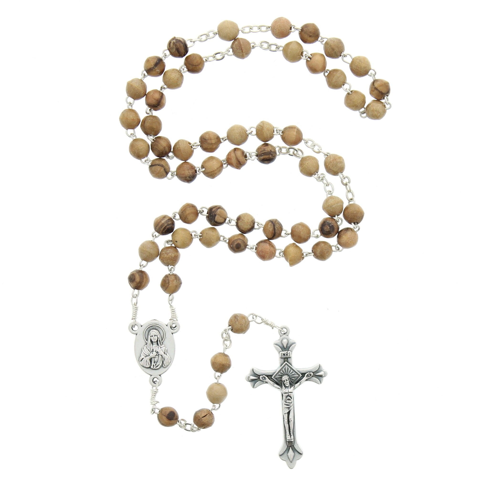 Holy Land RCIA Box with Olive Wood Rosary
