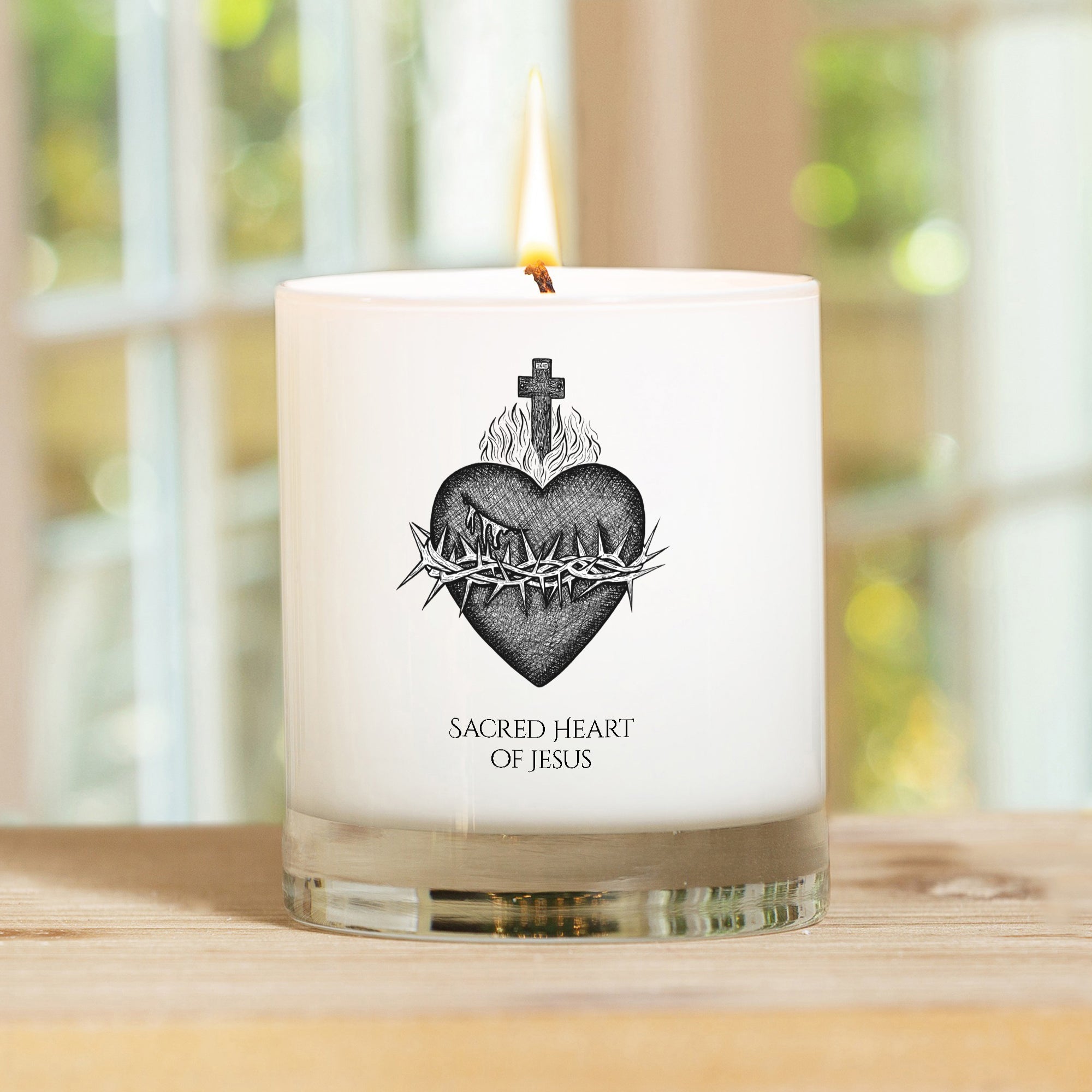 Sacred Heart Candle