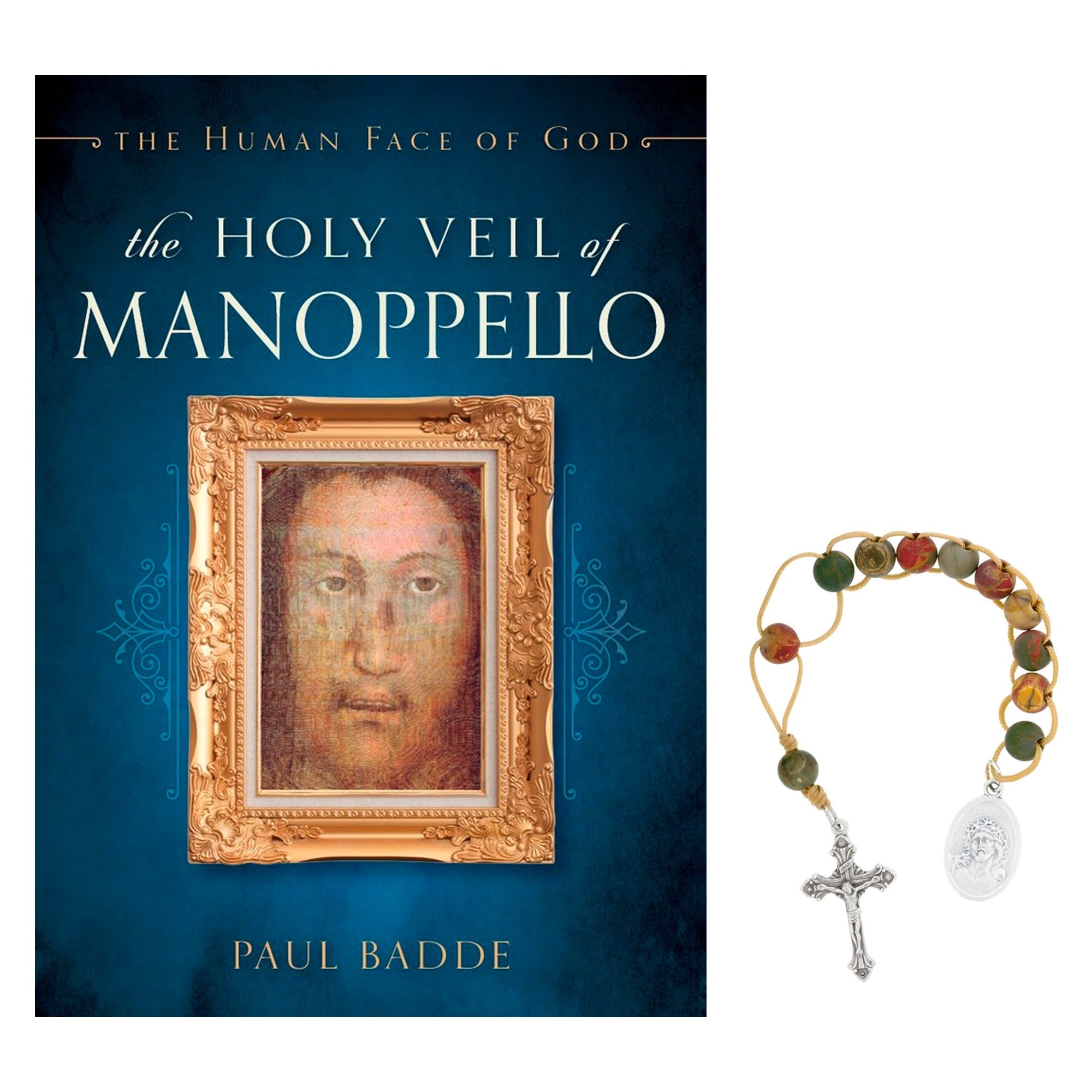 The Holy Veil of Manoppello & Ecce Homo Sacrifice Rosary (Gift Set)