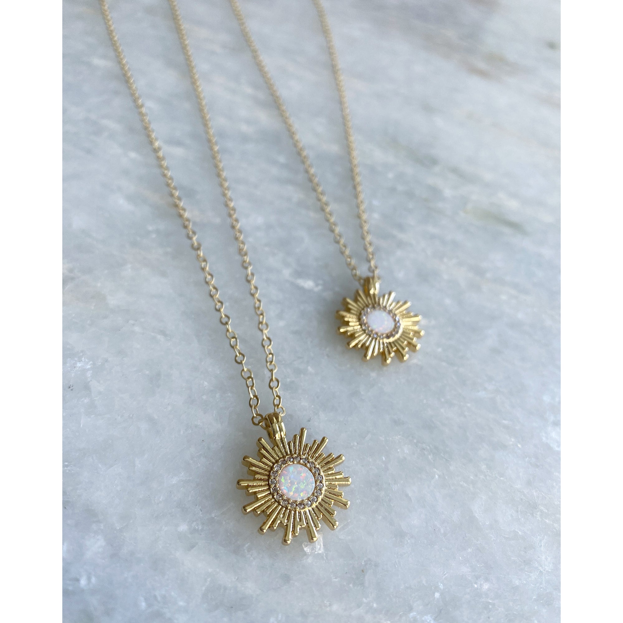 Gold His Eternal Love Eucharist Necklace