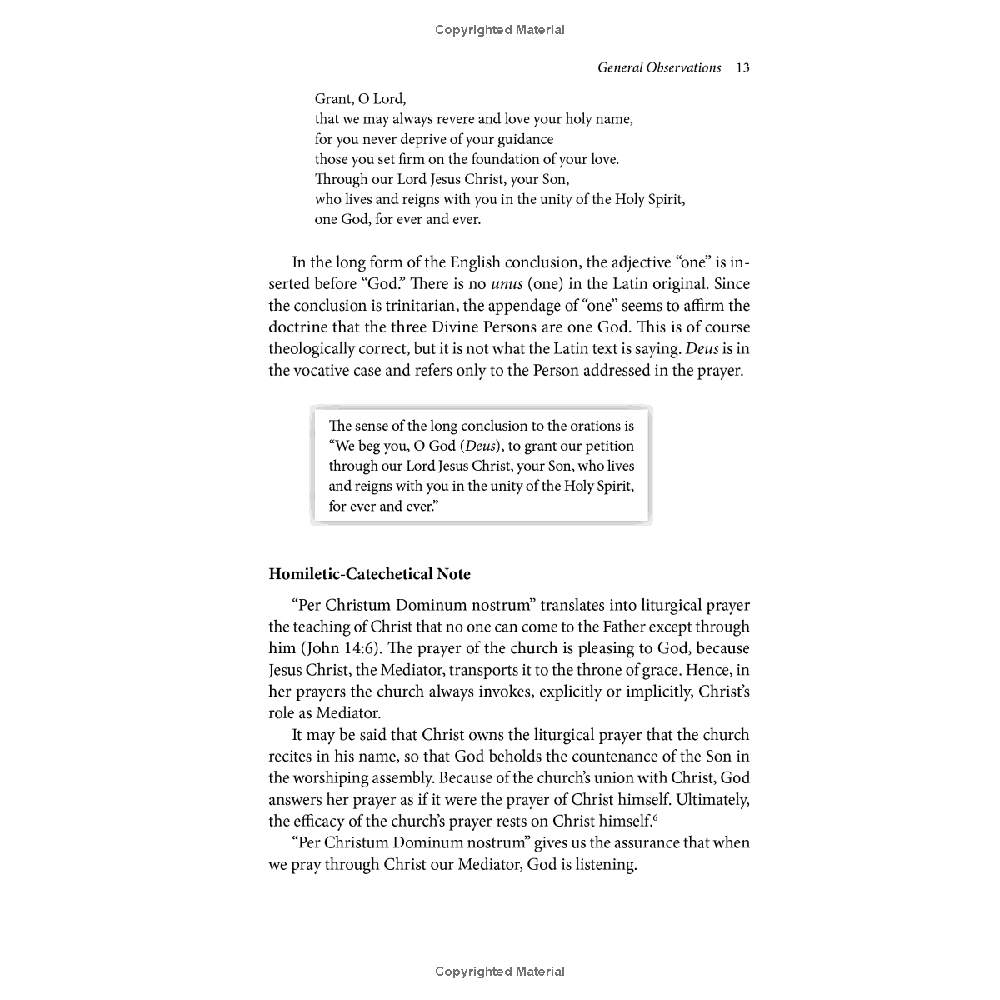 The Prayers of the New Missal