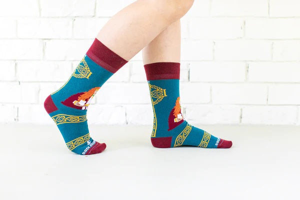 St. Dymphna Adult Socks