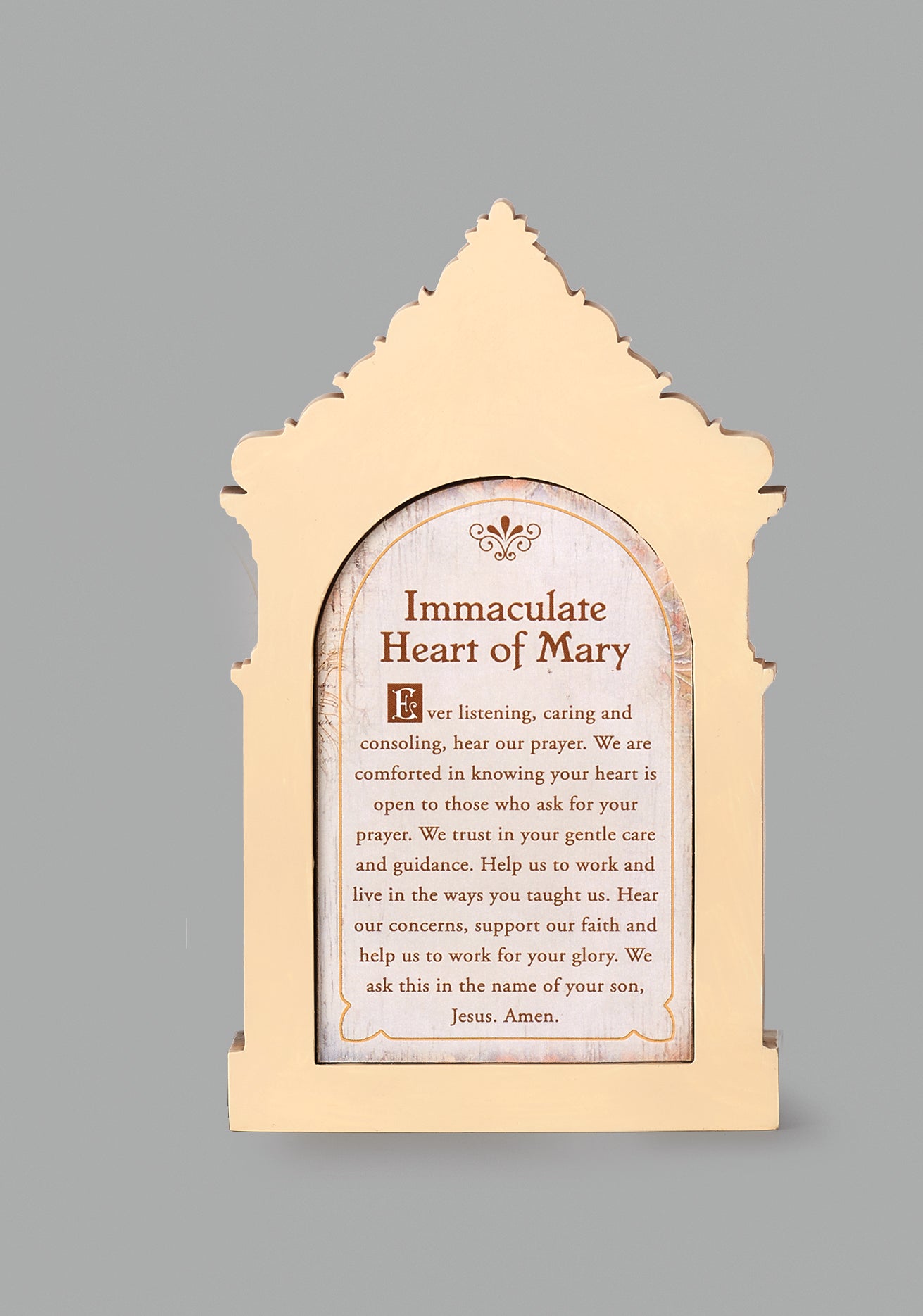 Immaculate Heart Table Top Shrine - 6.25"
