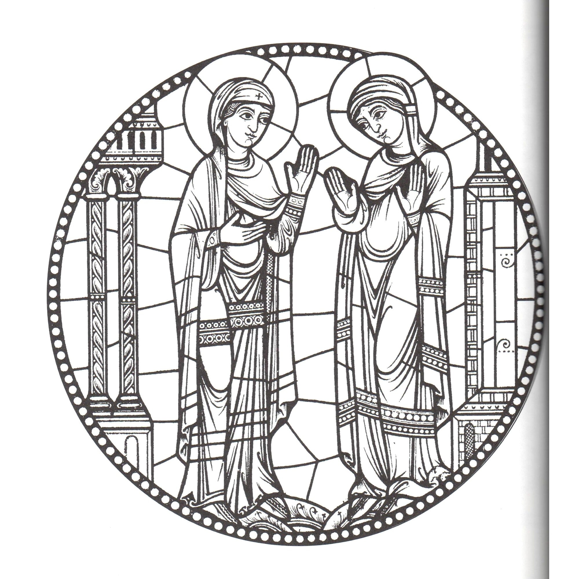 Windows Into Christ Coloring Book