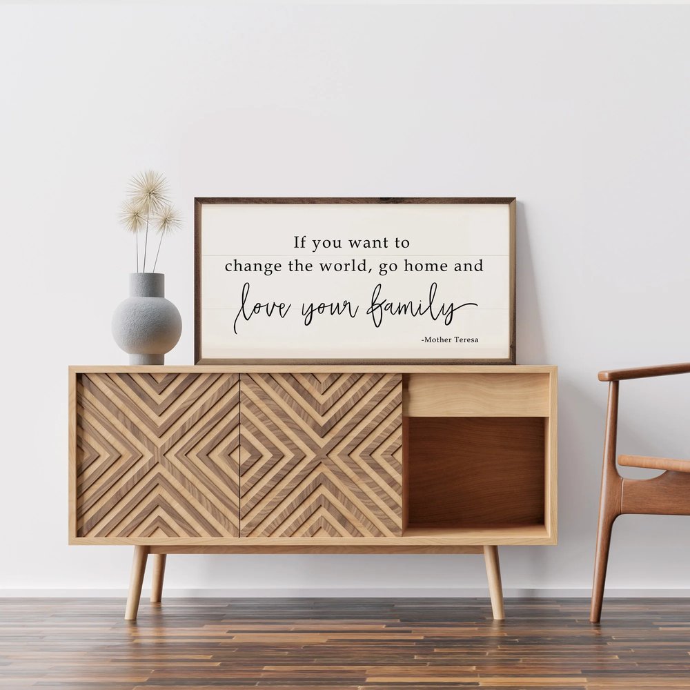 Love Your Family Framed Art