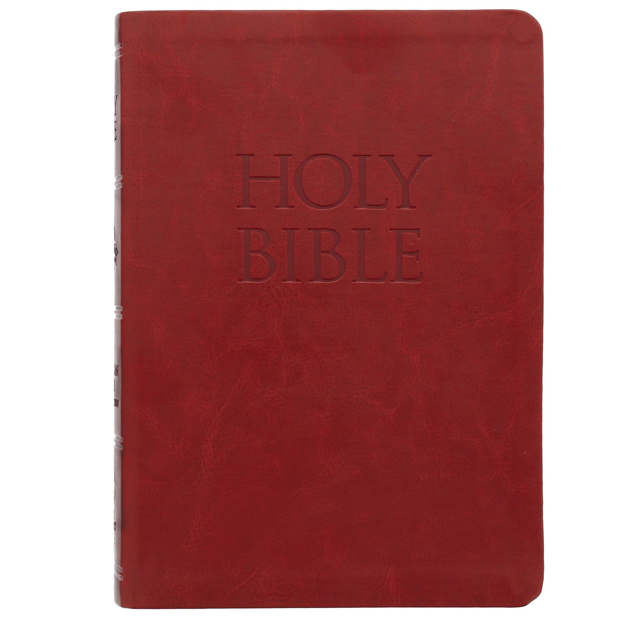 Burgundy Red Premium Ultra Soft Bible