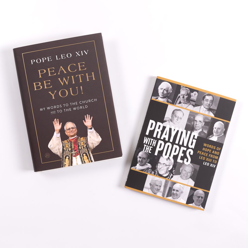 Peace Be With You by Pope Leo XIV & Praying with the Popes Book Set