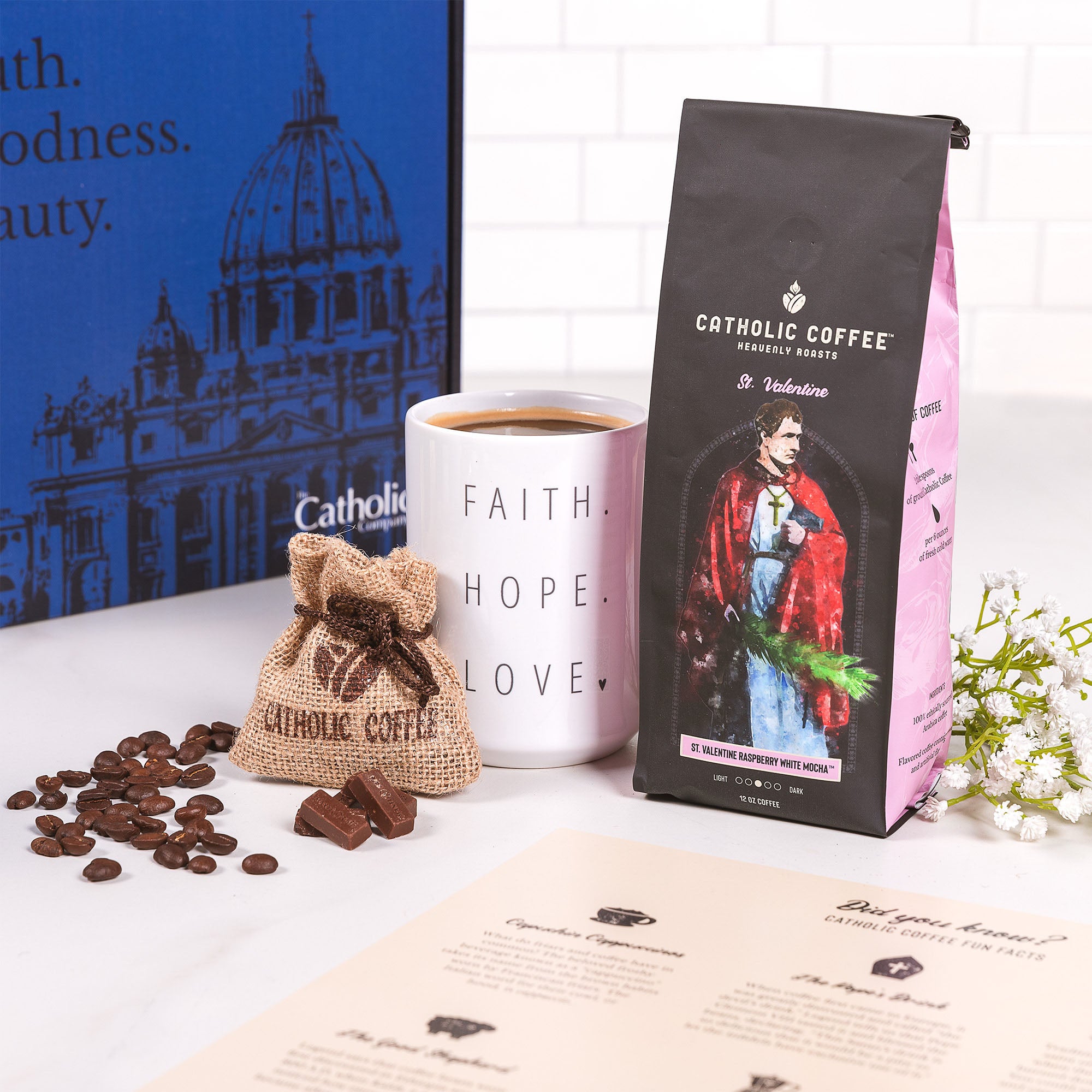 Divine Indulgence St. Valentine's Coffee Gift Box