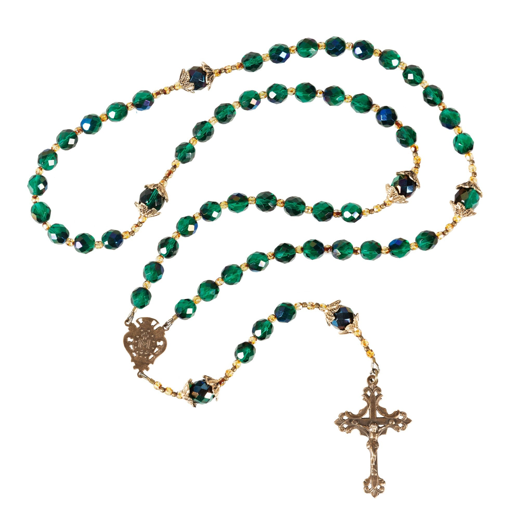 O Tannenbaum Green Christmas Rosary