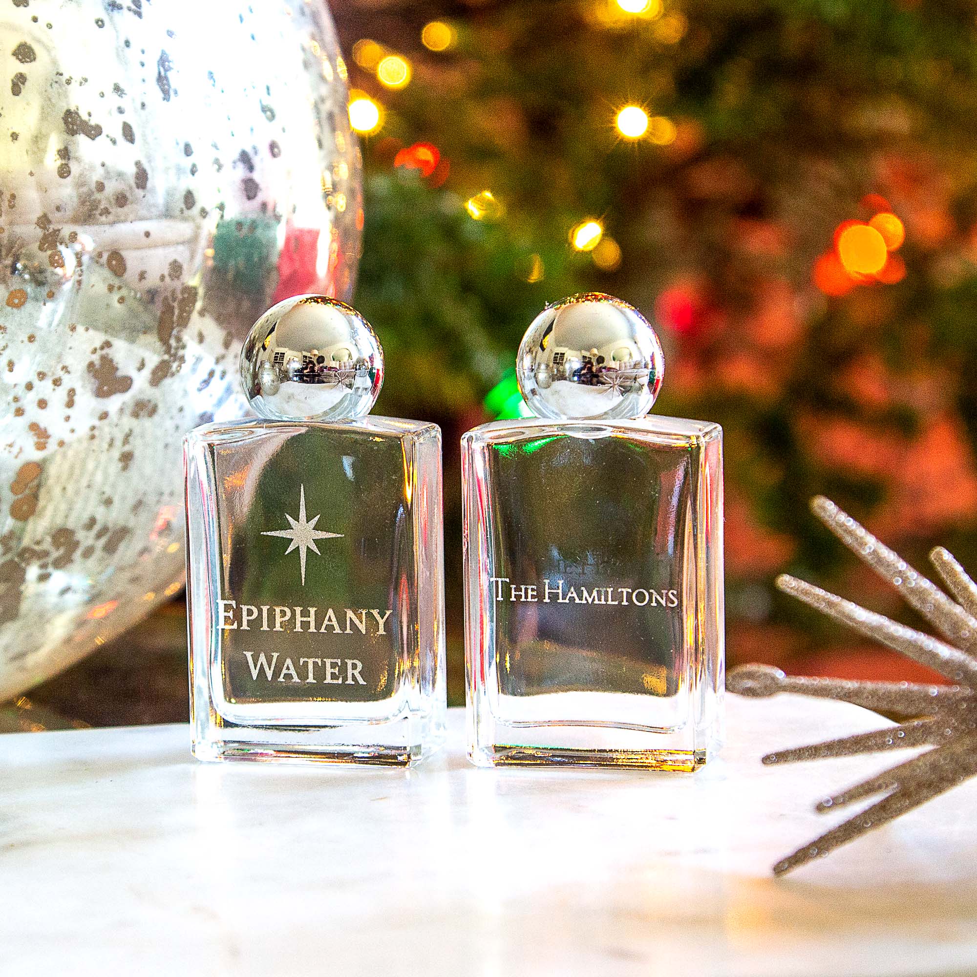 Personalized Epiphany Holy Water Bottle