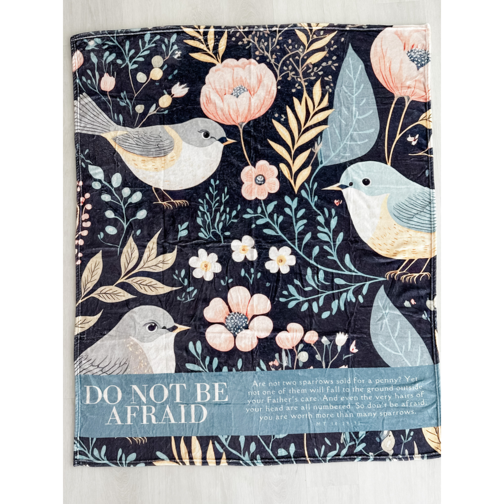 Sparrow Throw Blanket - 50" x 60"