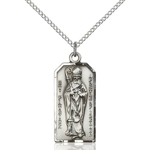 Sterling Silver St. Patrick Pendant - 2509253