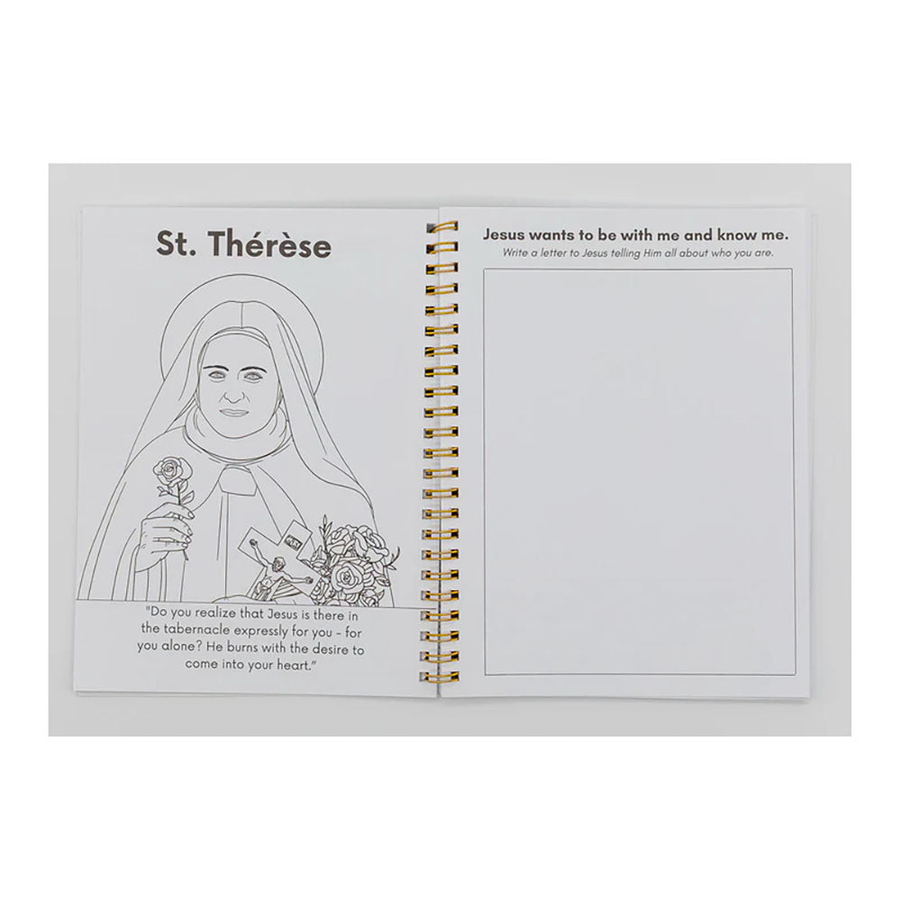 Adoring Christ with the Saints: Adoration Journal for Kids