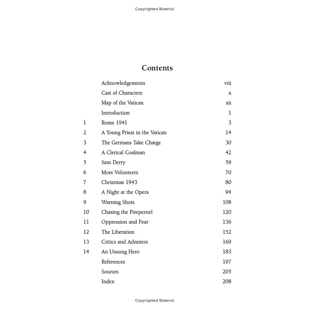 The Vatican Pimpernel: The World War II Exploits of the Monsignor Who Saved Over 6,500 Lives