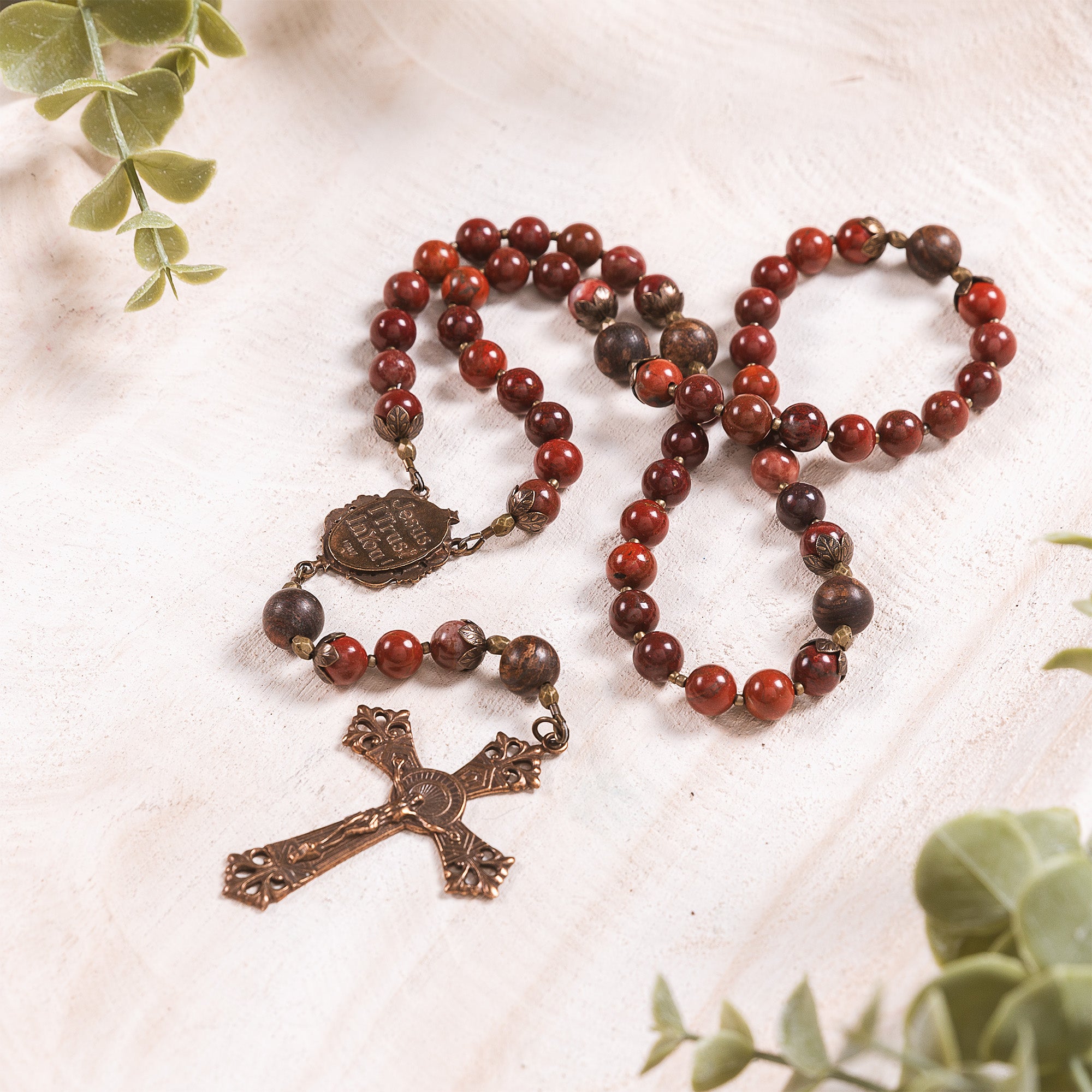 Handcrafted Divine Mercy Chaplet Rosary