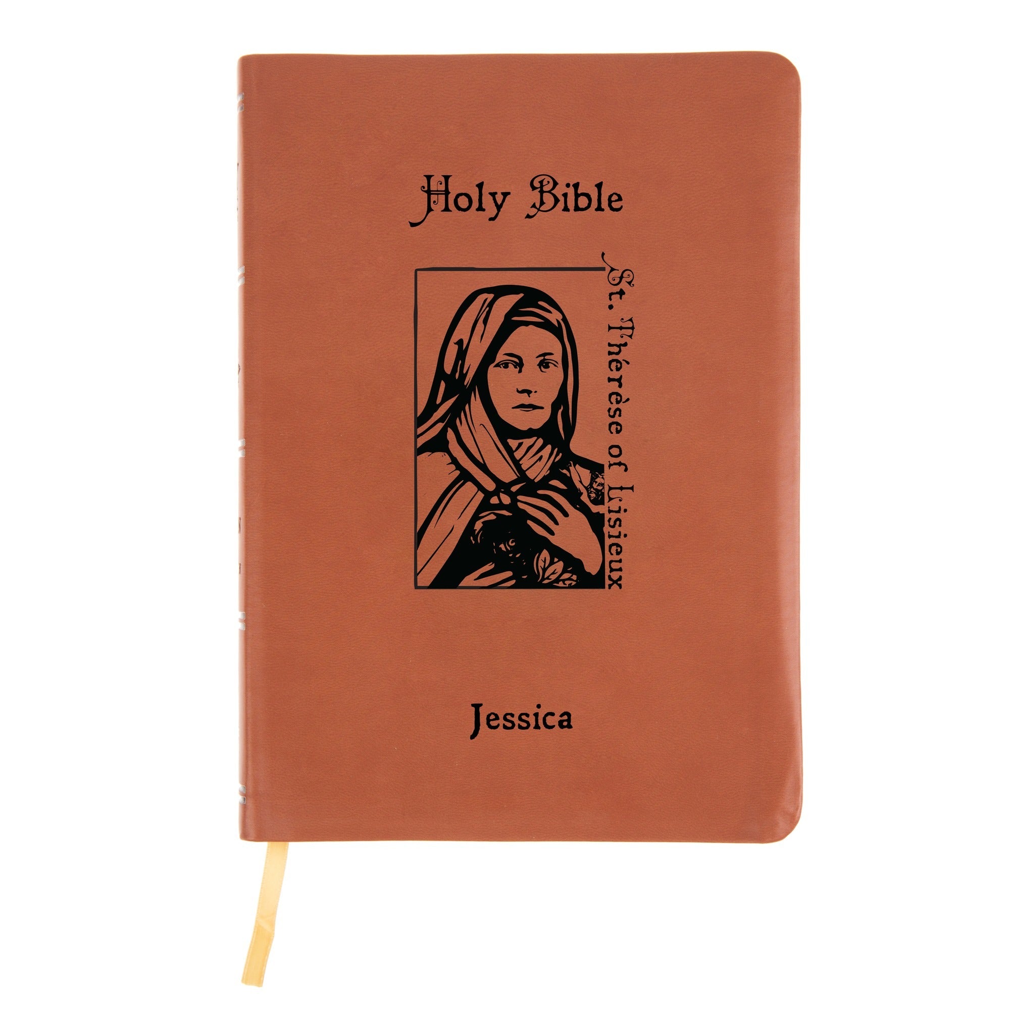 Personalized St. Therese of Lisieux Bible