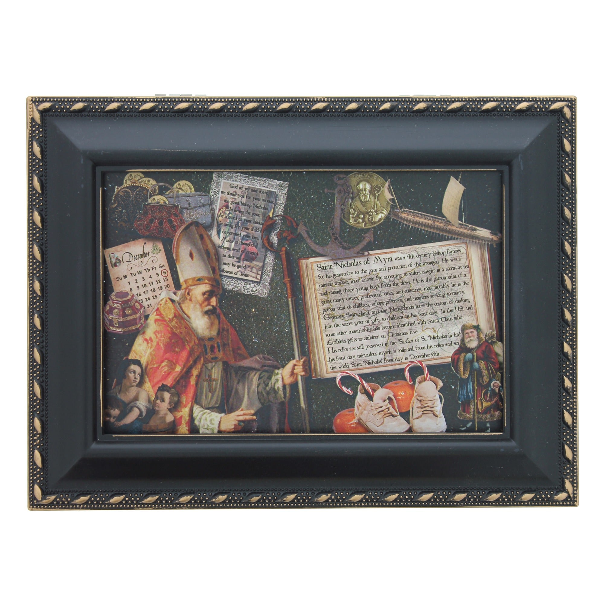 St. Nicholas Story Music Box