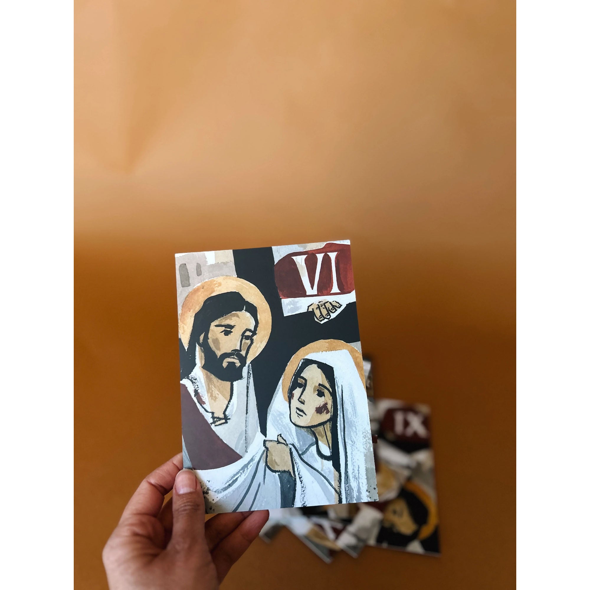 Stations of the Cross Cards Prayer Cards