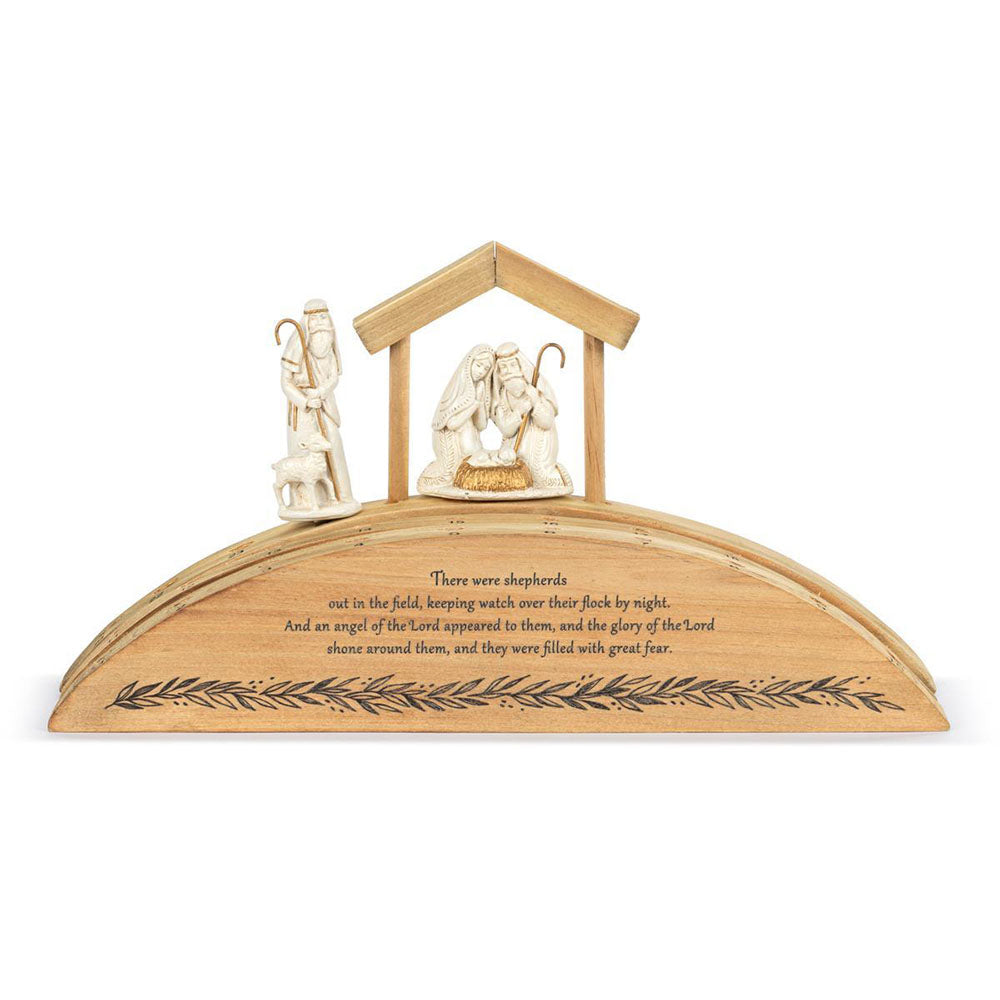 Countdown Shepherds Journey Wooden Advent Calendar