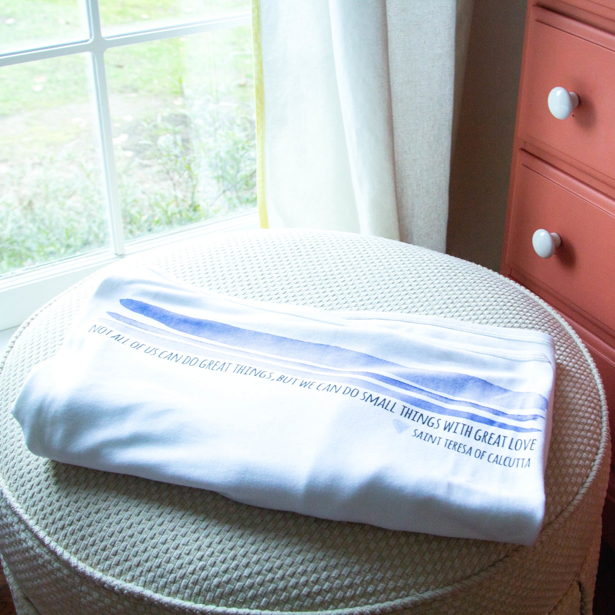 Saint Teresa Great Love Baby Blanket