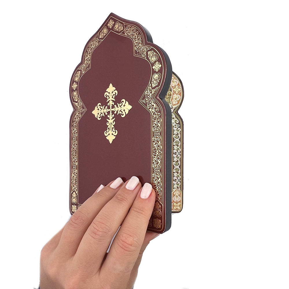 Sacred & Immaculate Hearts Cathedral Diptych - 7.5"