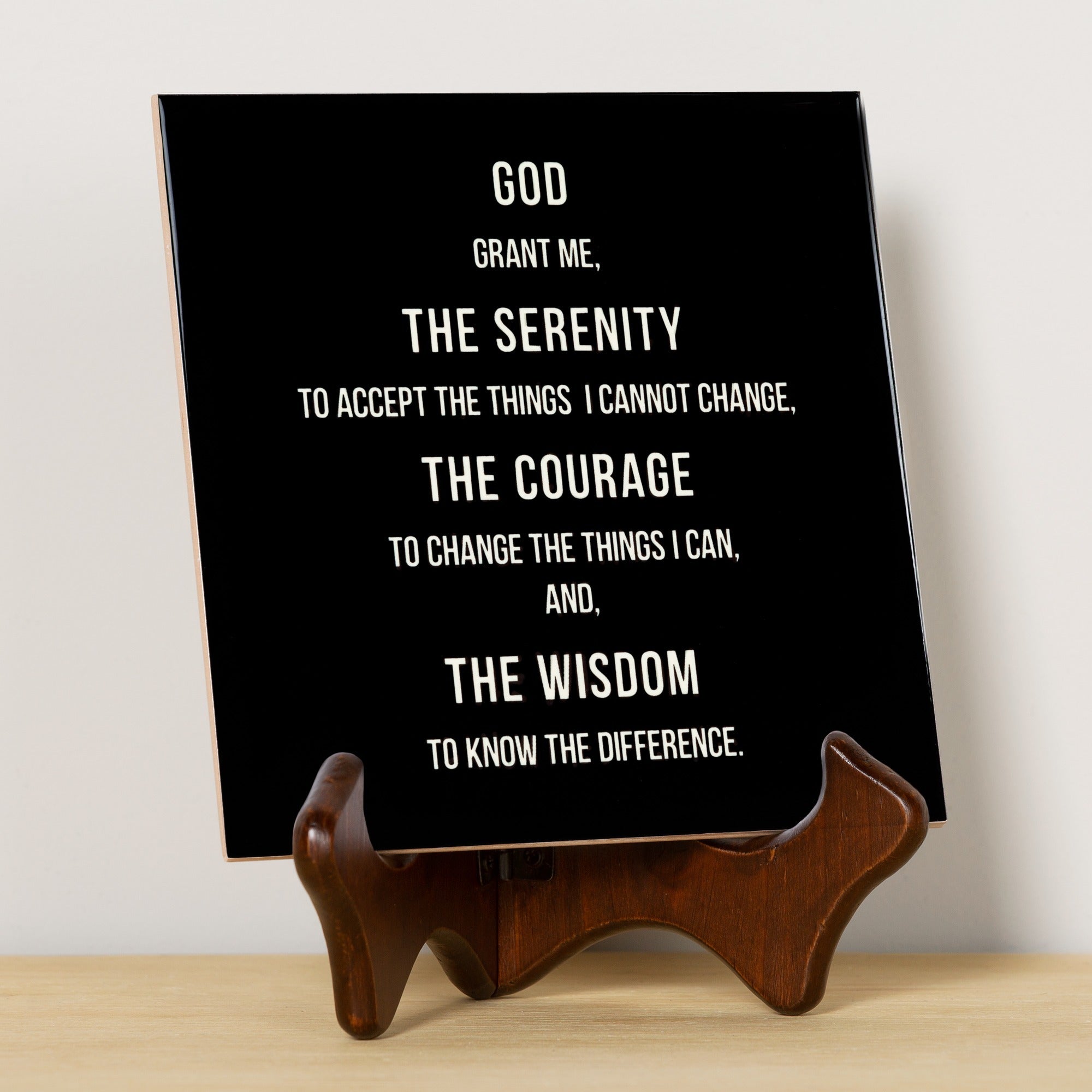 Serenity Prayer Tile