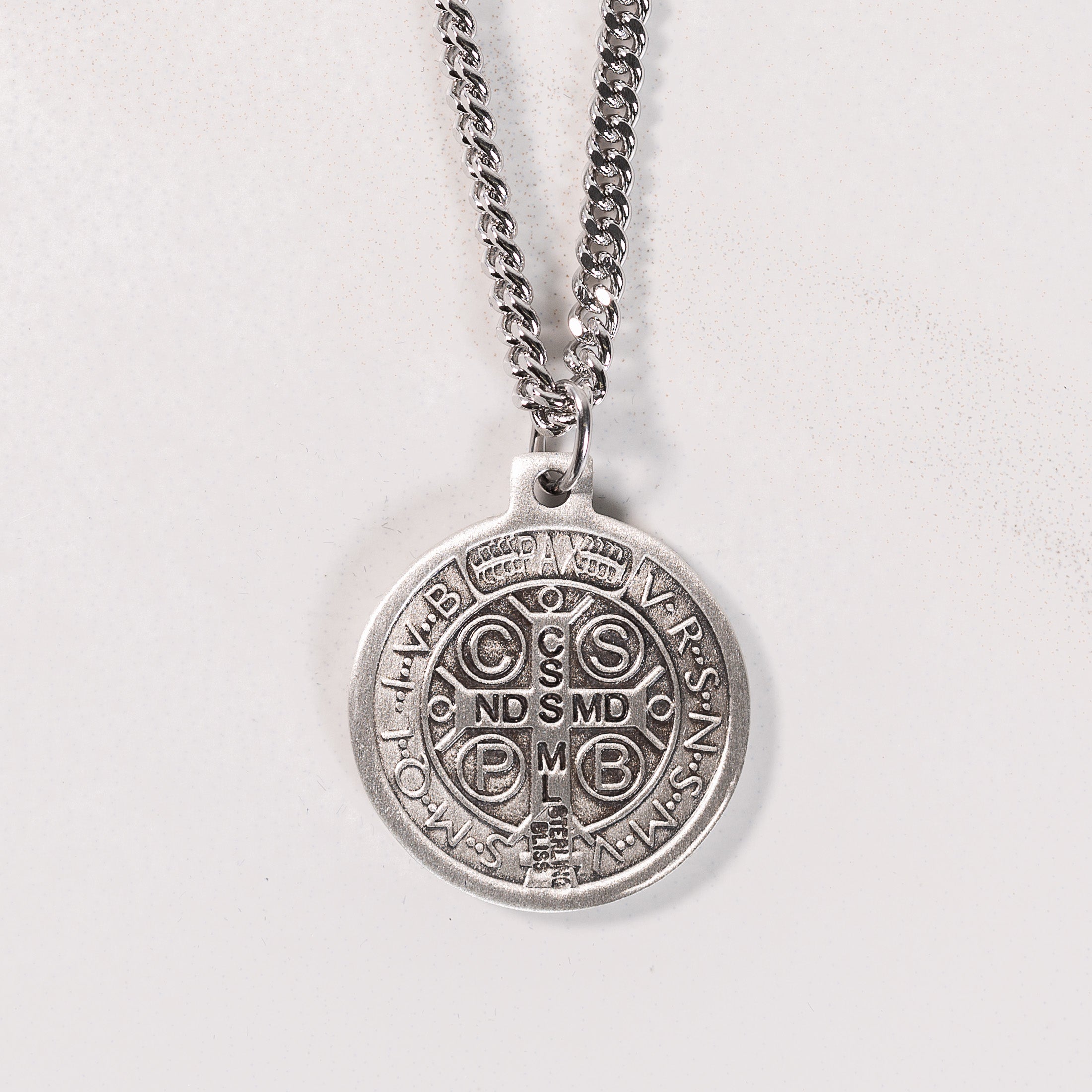 St. Benedict Necklace - Large 24" Chain