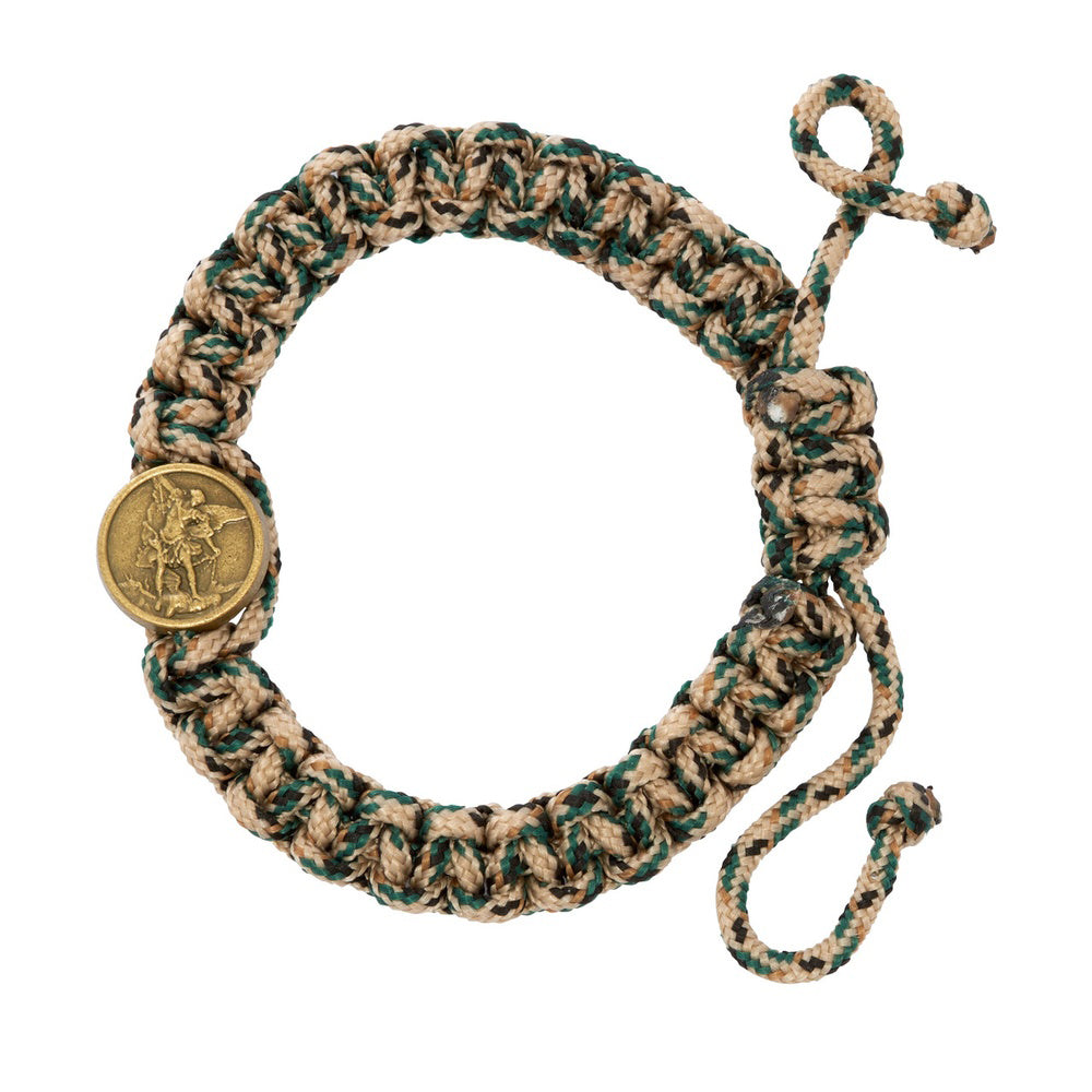 St. Michael Camo Paracord Bracelet