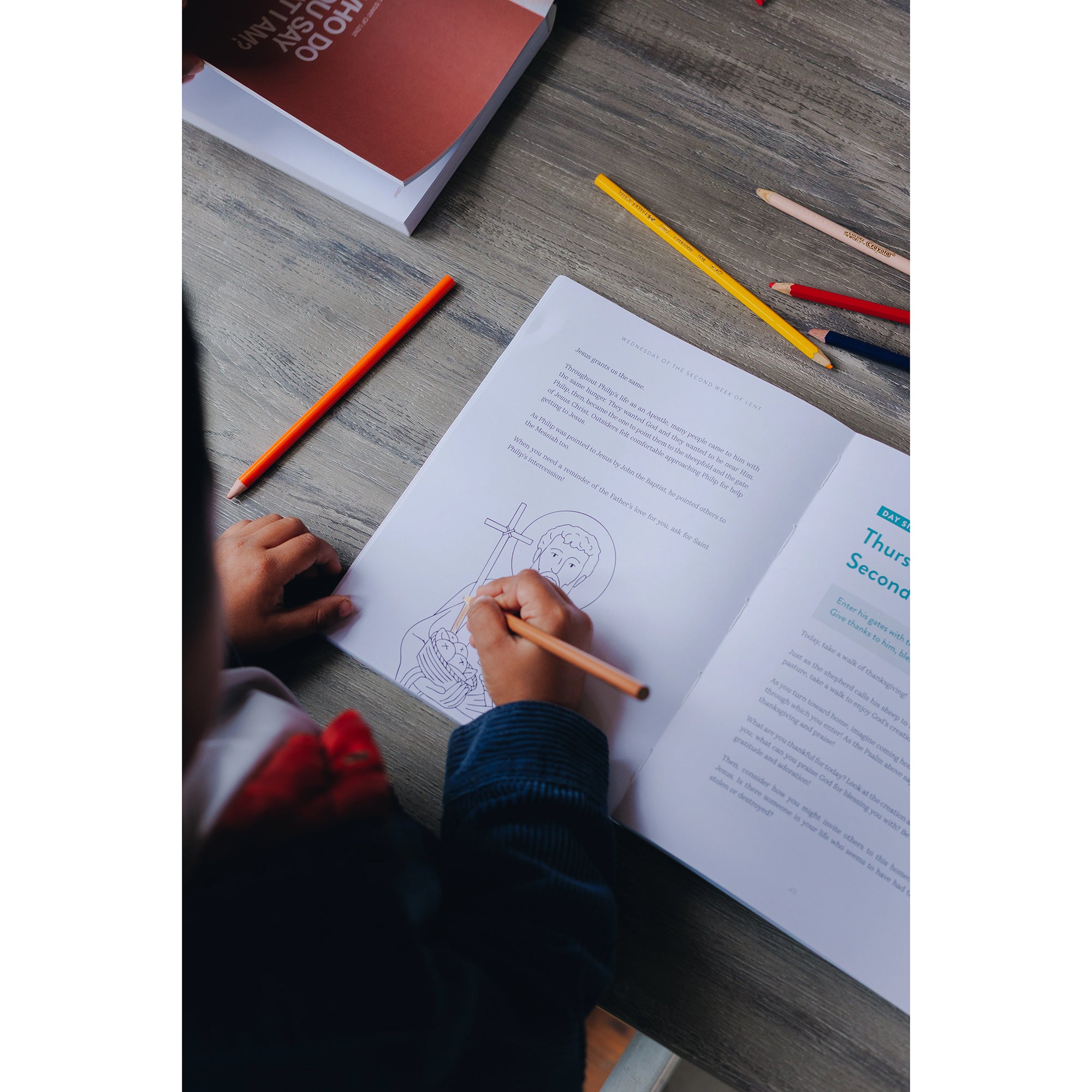 Who Do You Say That I Am for Kids: A Catholic Lent Devotional